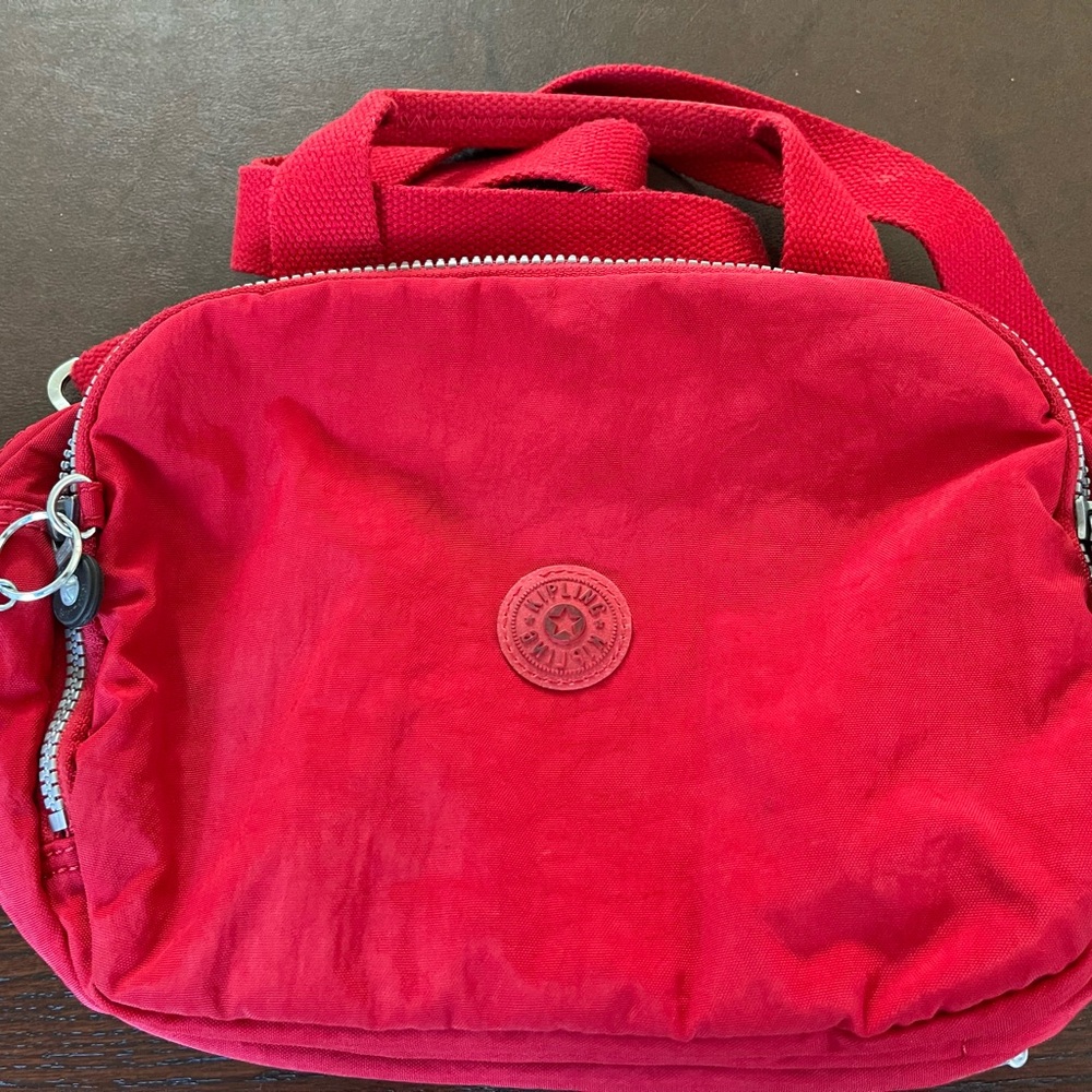 Kipling Red Crossbody Bag
